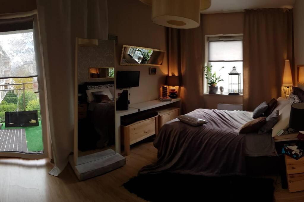 Warsaw King Size Apartment Exterior foto